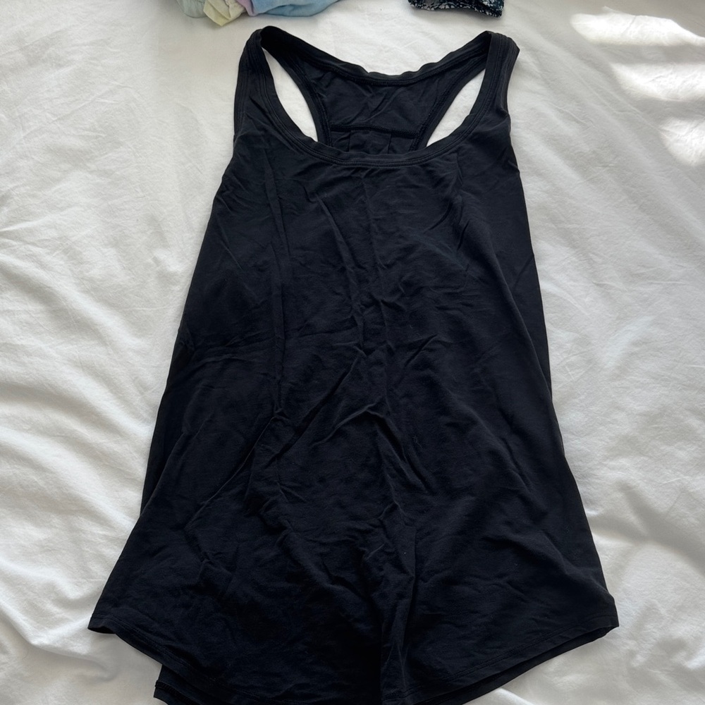 lululemon athletica Black Tank Top